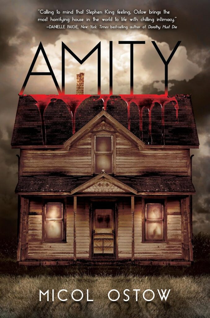 Amity cover as example of horror books for teens