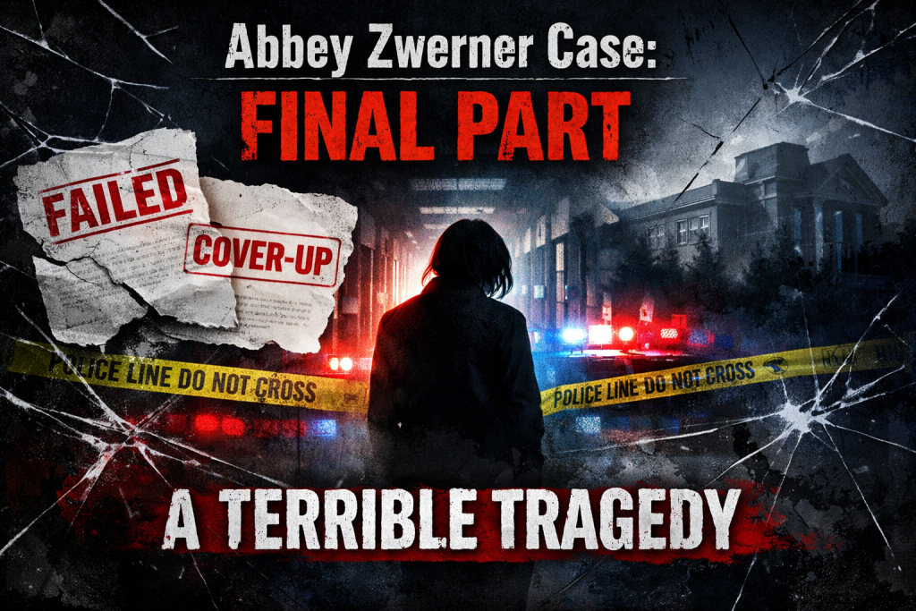 Abbey Zwerner: Part 5: The Final Chapter; How a System Failed and Left One Person to Carry the Blame