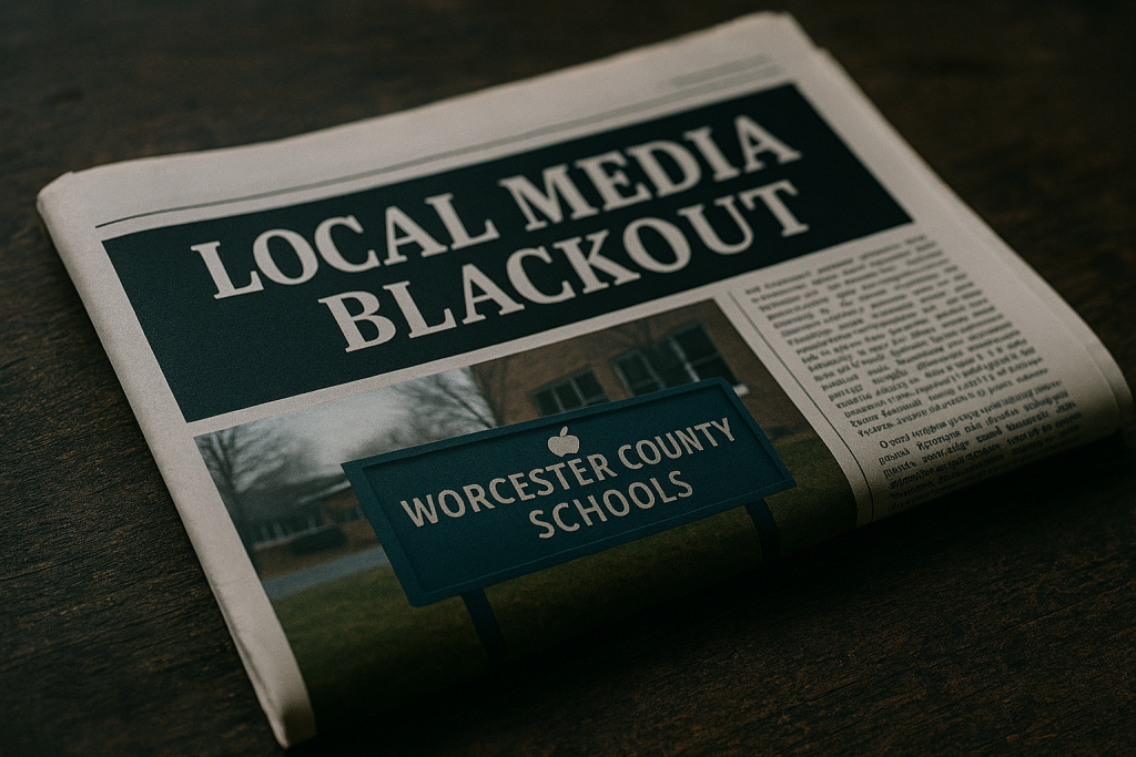 Raid on Worcester County Schools Official Raises Questions Amid Media Silence