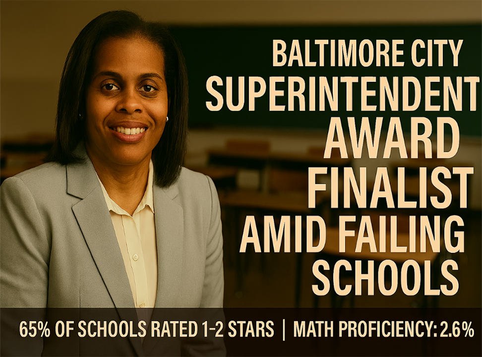 Finalist in a Failing System: Why Baltimore’s CEO Doesn’t Merit Superintendent of the Year